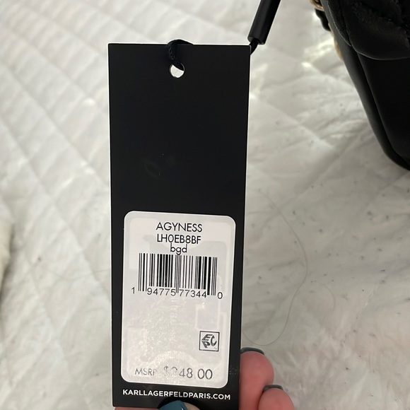 Pocketbook Black and Gold Karl Lagerfeld - Picture 8 of 8